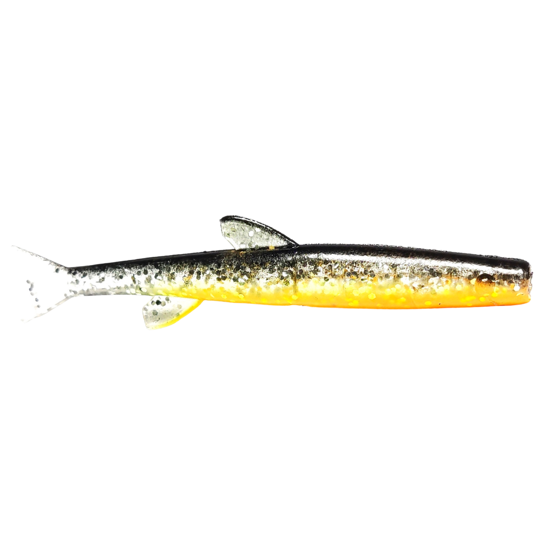 Ruthless Orka Small Fish Jigi 10cm SFBO sivulta, pää oikealla