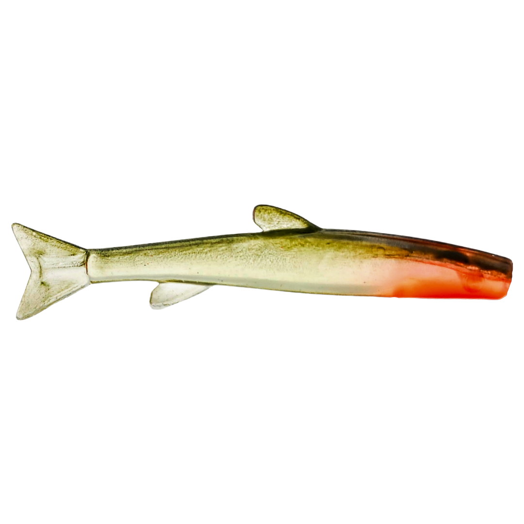 Ruthless Orka Small Fish Jigi 10cm TR2 sivulta, pää oikealla