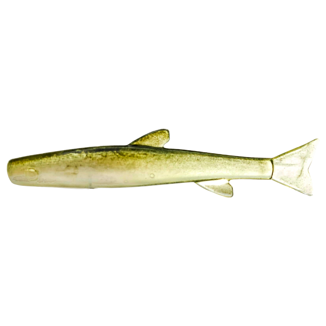 Ruthless Orka Small Fish Jigi 10cm TR4 sivulta, pää vasemmalla