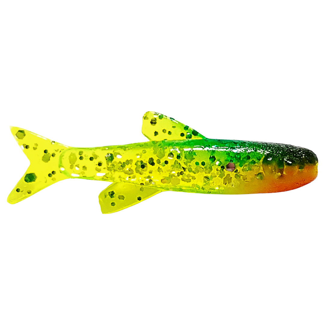 Ruthless Orka Small Fish Jigi 3cm FB sivulta, pää oikealla