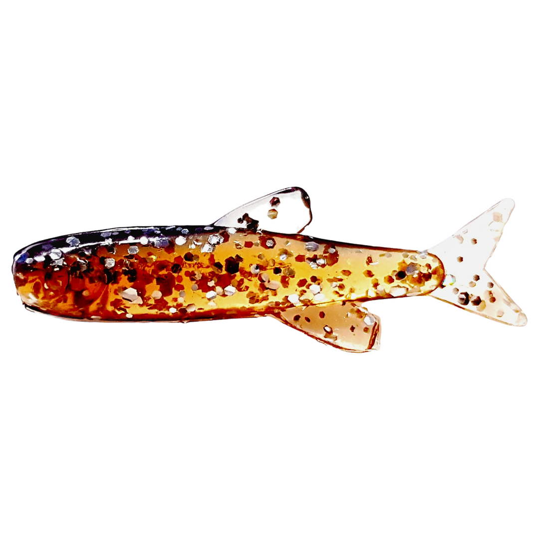 Ruthless Orka Small Fish Jigi 3cm SF04 sivulta, pää vasemmalla
