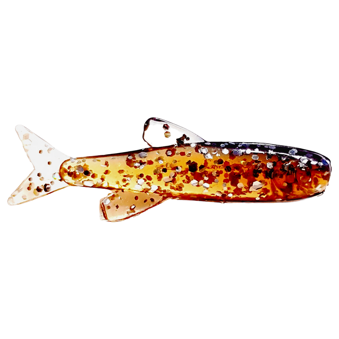 Ruthless Orka Small Fish Jigi 3cm SF04 sivulta, pää oikealla