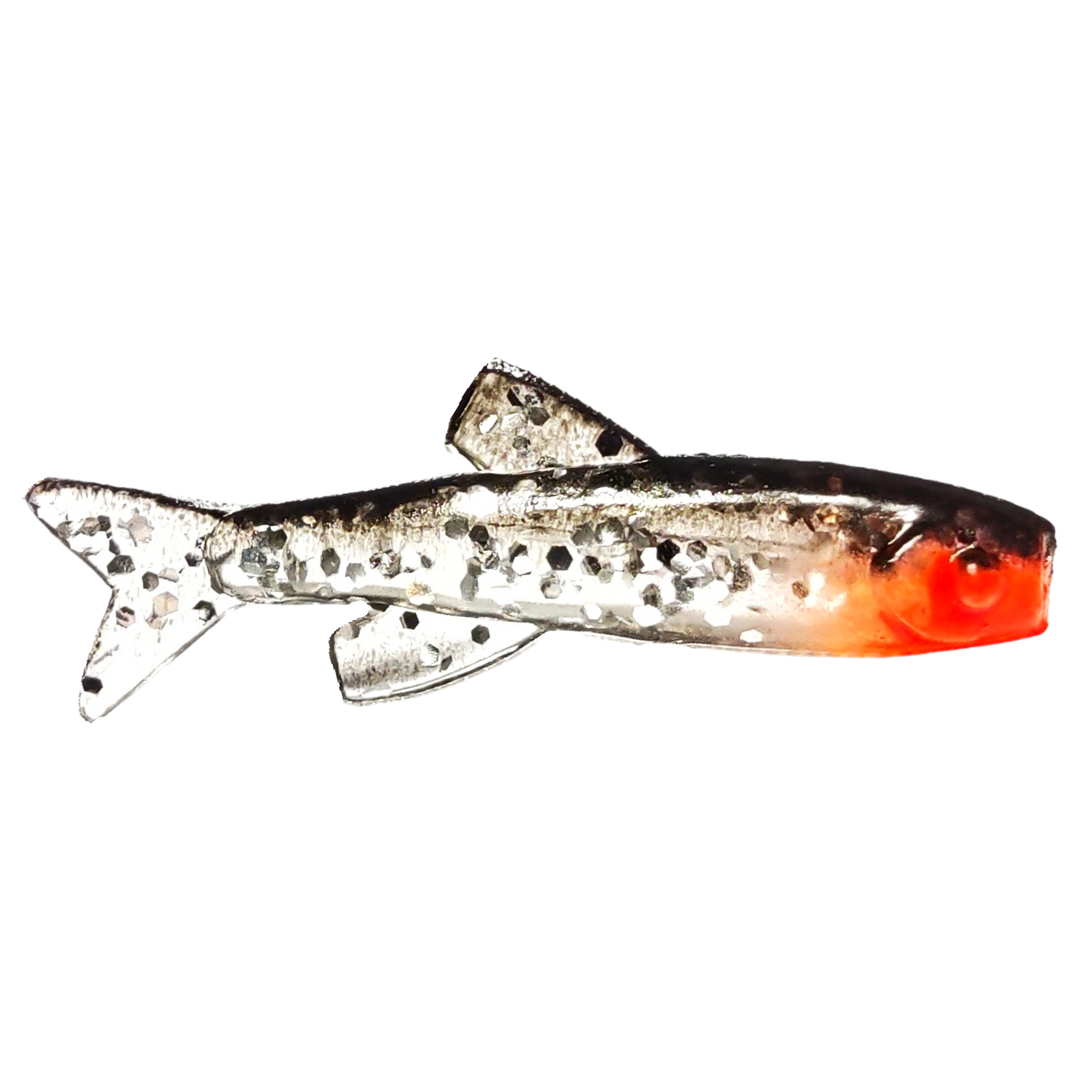 Ruthless Orka Small Fish Jigi 3cm SF45 sivulta, pää oikealla