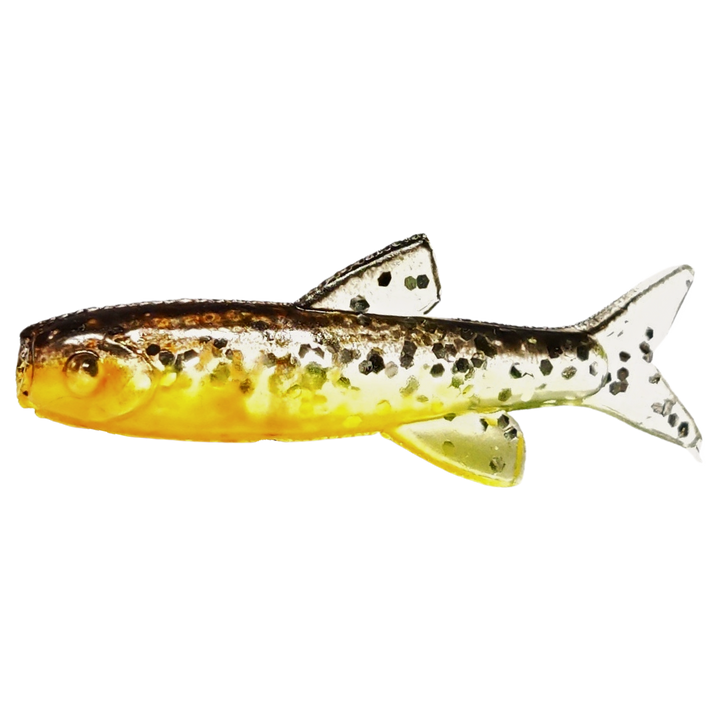 Ruthless Orka Small Fish Jigi 3cm SFBO sivulta, pää vasemmalla