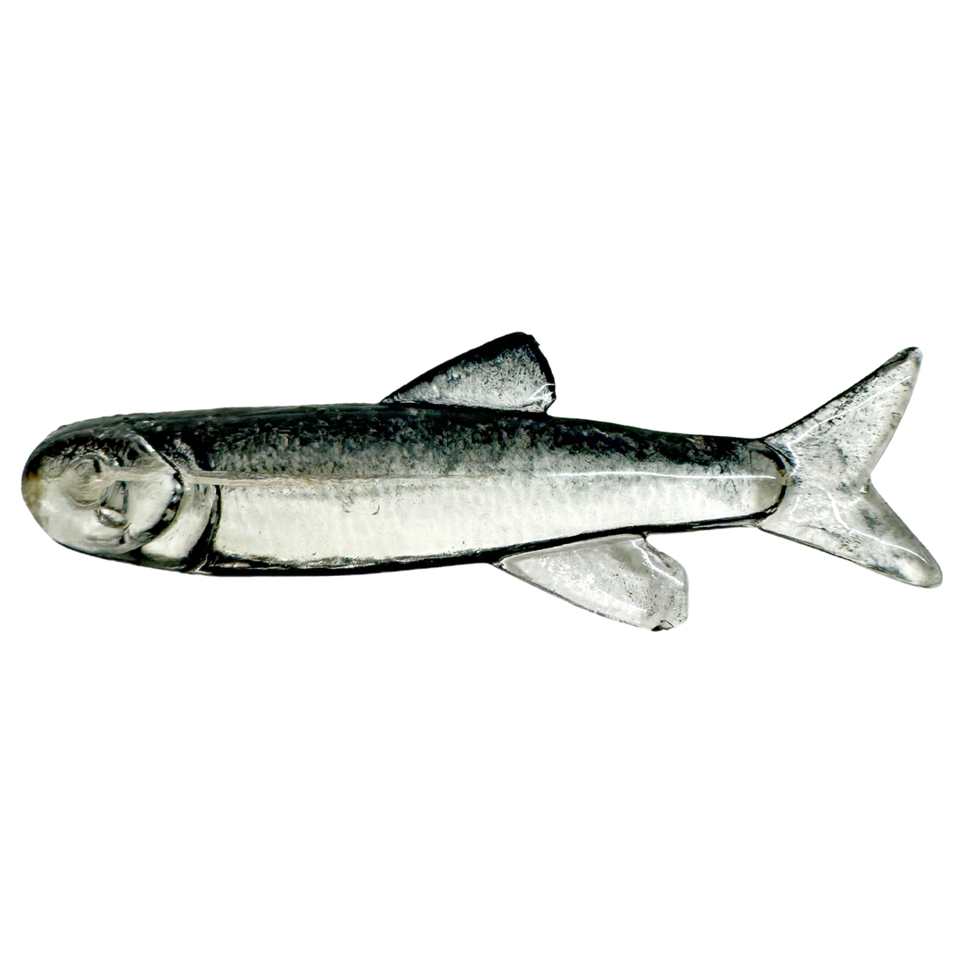 Ruthless Orka Small Fish Jigi 3cm TR1 sivulta, pää vasemmalla