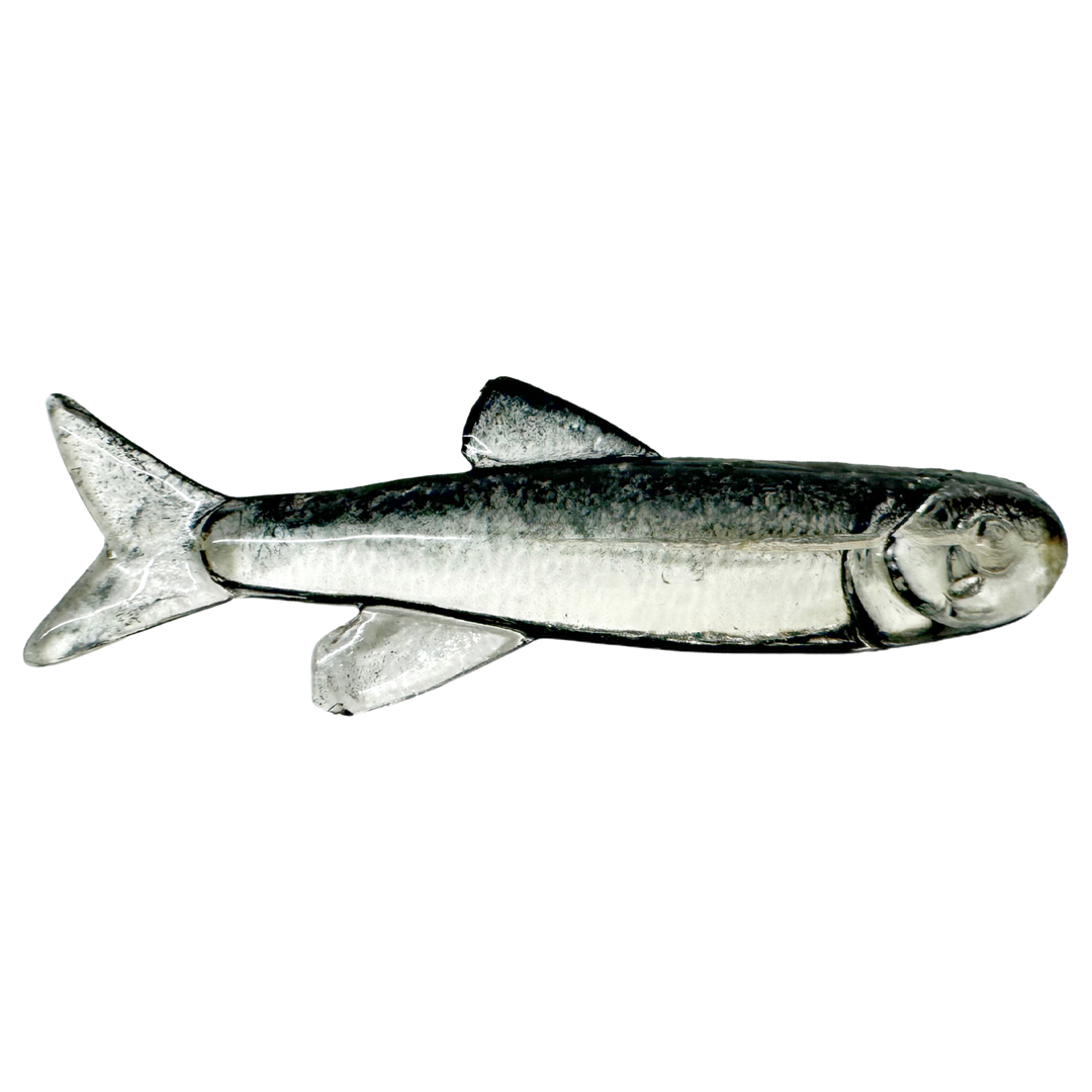Ruthless Orka Small Fish Jigi 3cm TR1 sivulta, pää oikealla