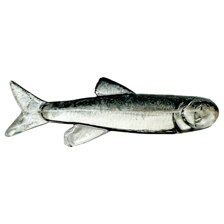 Ruthless Orka Small Fish Jigi 3cm TR1 sivulta, pää oikealla