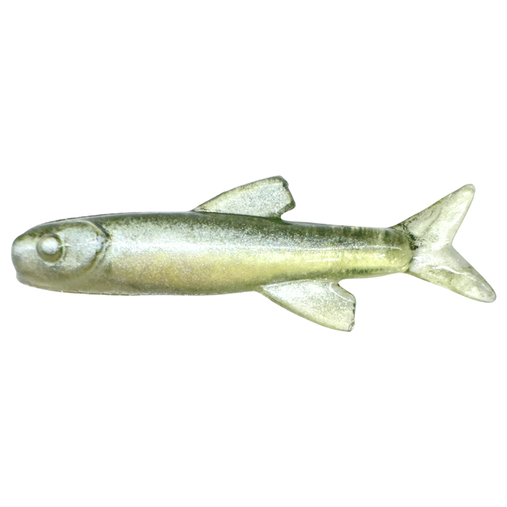 Ruthless Orka Small Fish Jigi 3cm TR4 sivulta, pää vasemmalla