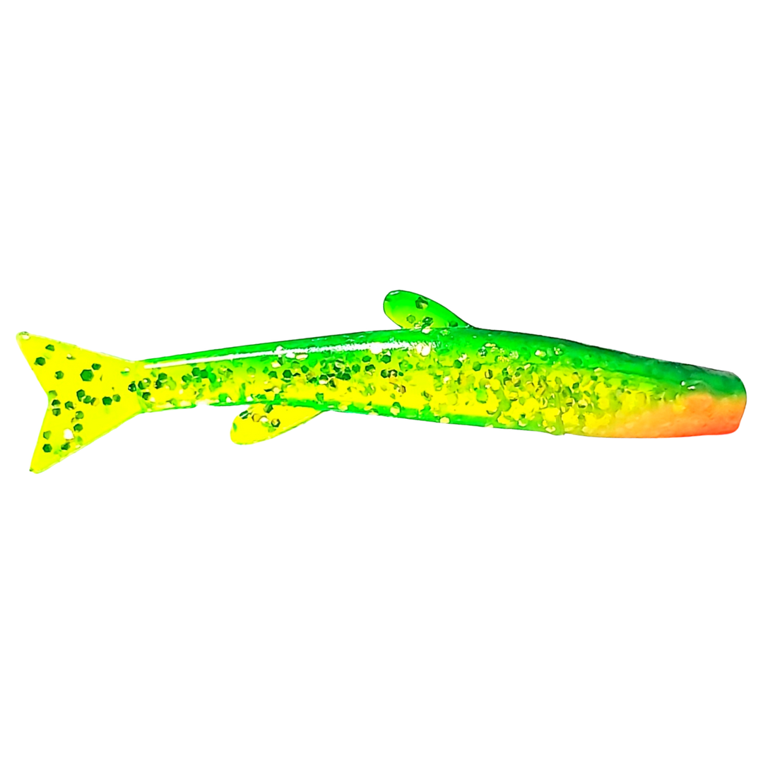 Ruthless Orka Small Fish Jigi 5cm FB sivulta, pää oikealla