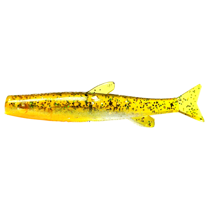 Ruthless Orka Small Fish Jigi 5cm G sivulta, pää vasemmalla