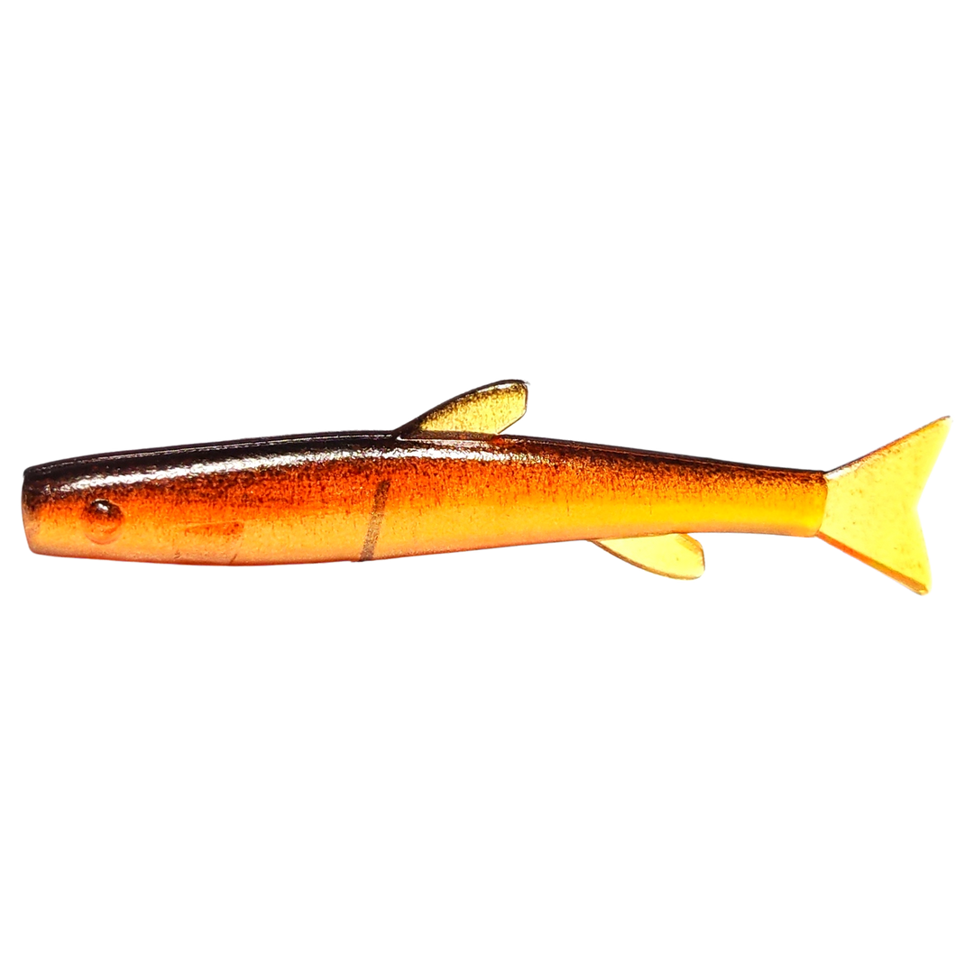Ruthless Orka Small Fish Jigi 5cm OB sivulta, pää vasemmalla