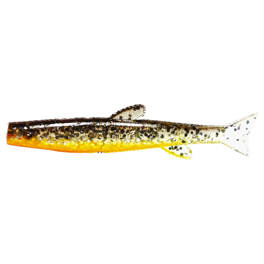 Ruthless Orka Small Fish Jigi 5cm SFBO sivulta, pää vasemmalla
