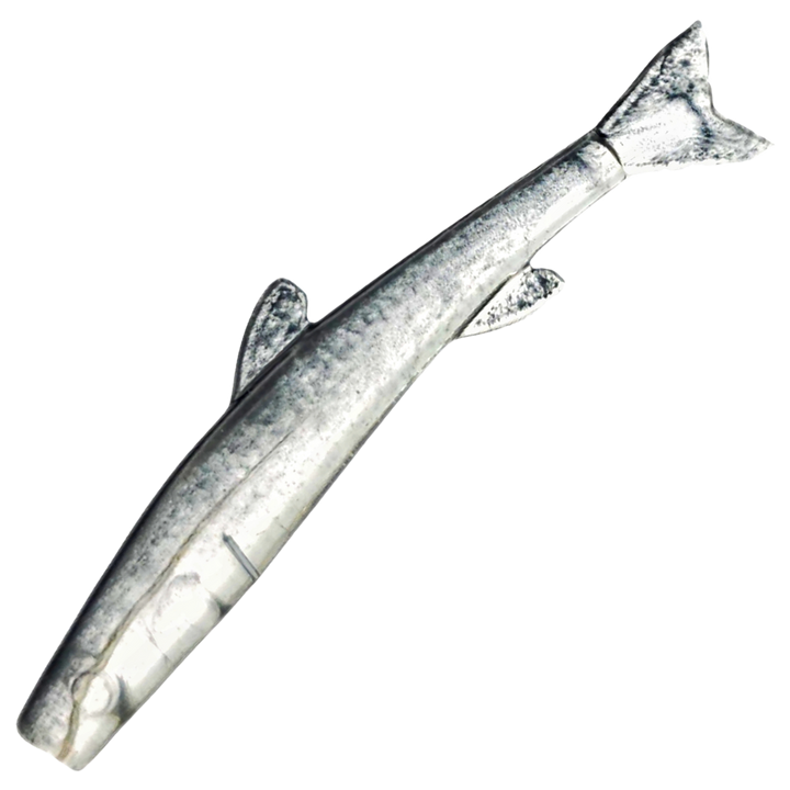 Ruthless Orka Small Fish Jigi 5cm, väri TR1: musta selkä ja hopeinen kylki