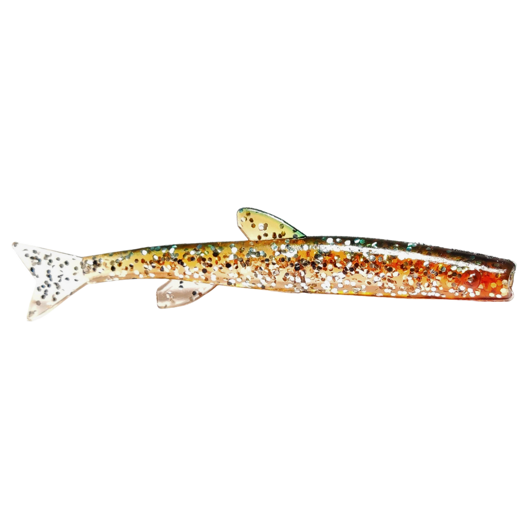 Ruthless Orka Small Fish Jigi 7cm SF04 sivulta, pää oikealla