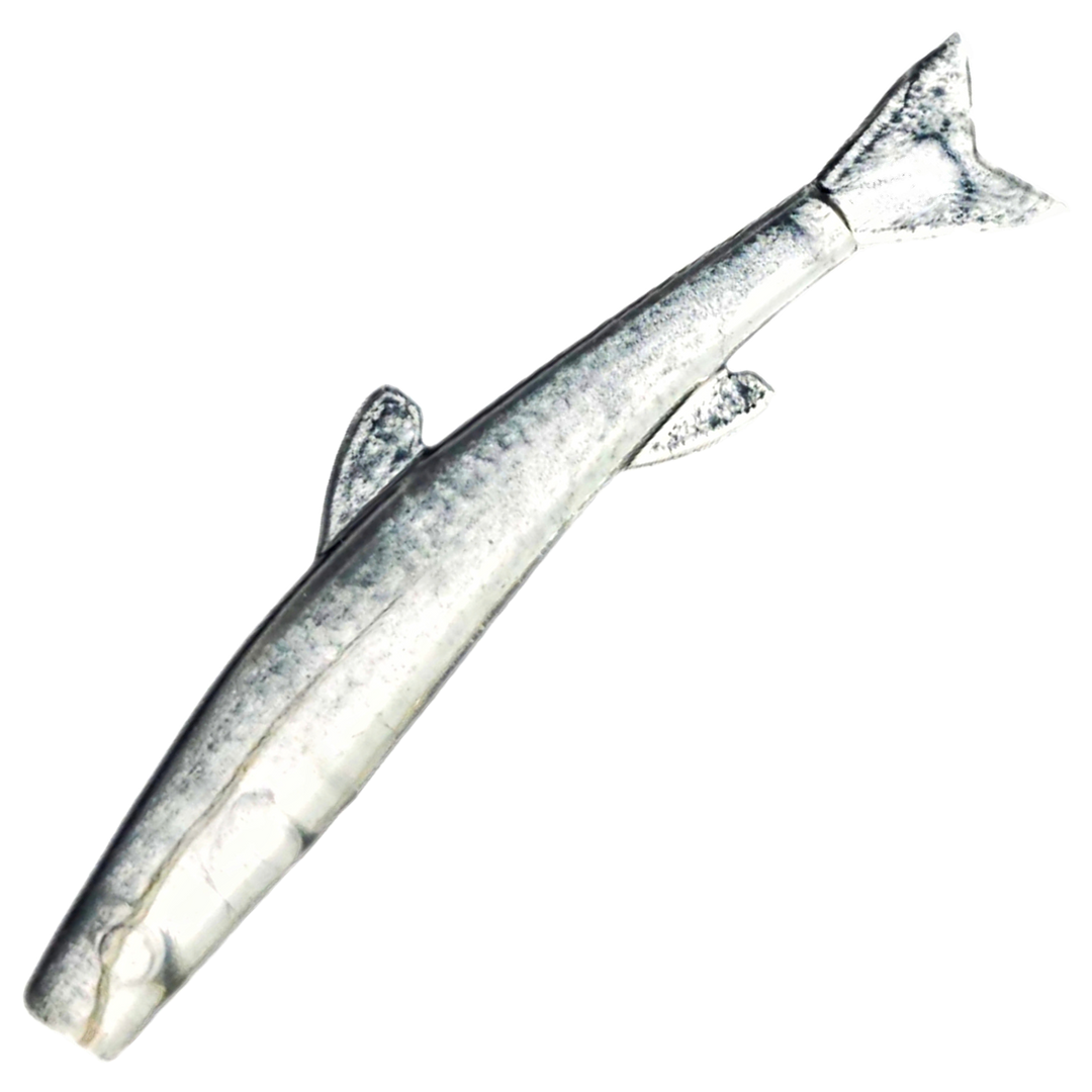 Ruthless Orka Small Fish Jigi 7cm, väri TR1: musta selkä ja hopeinen kylki