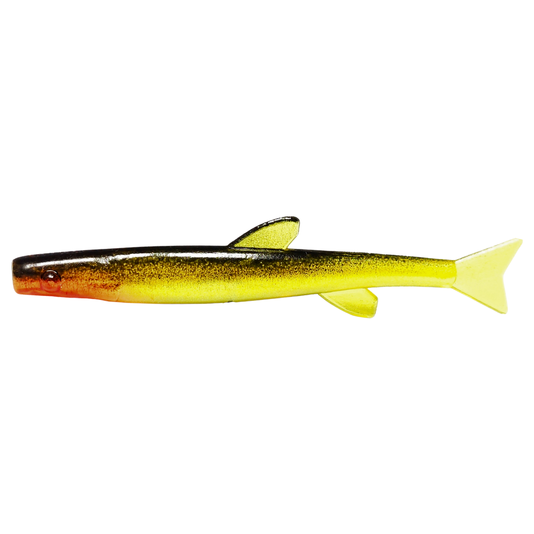Ruthless Orka Small Fish Jigi 7cm YB sivulta, pää vasemmalla