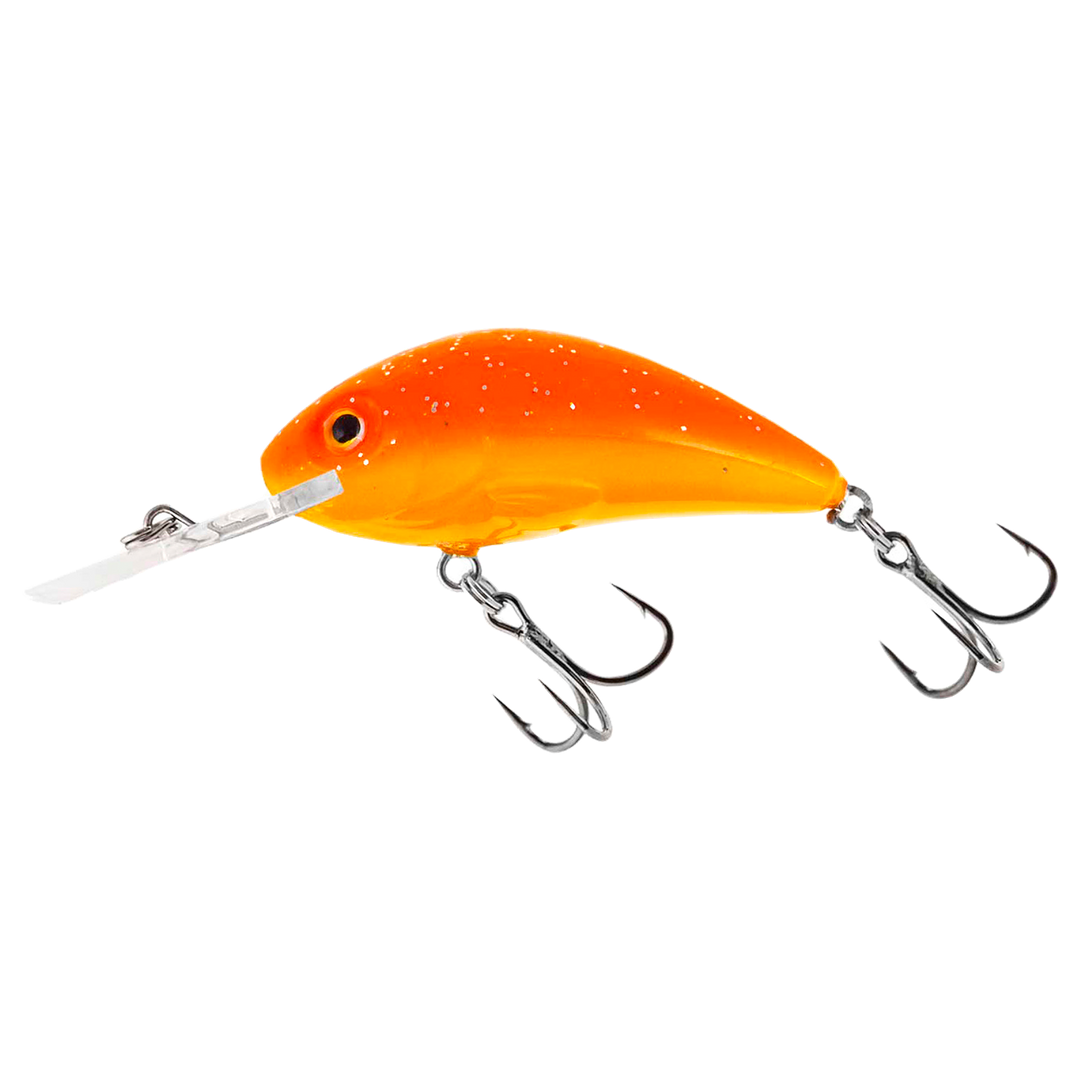 Salmo Hornet 4cm 3g Kelluva vaappu FOG sivulta, pää vasemmalla