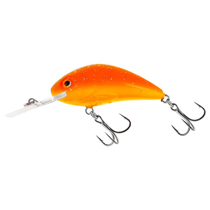 Salmo Hornet 4cm 3g Kelluva vaappu FOG sivulta, pää vasemmalla