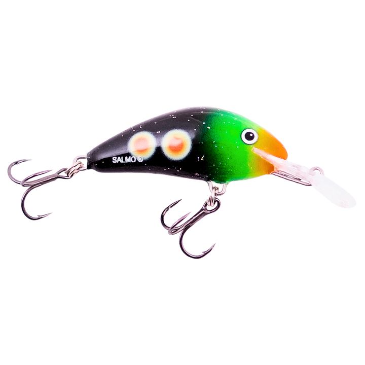 Salmo Hornet 4cm 3g Kelluva vaappu GGL sivulta, pää oikealla