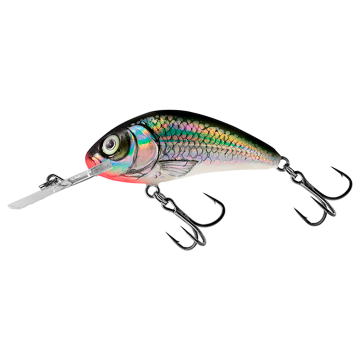 Salmo Hornet 4cm 3g Kelluva vaappu HBL sivulta, pää vasemmalla