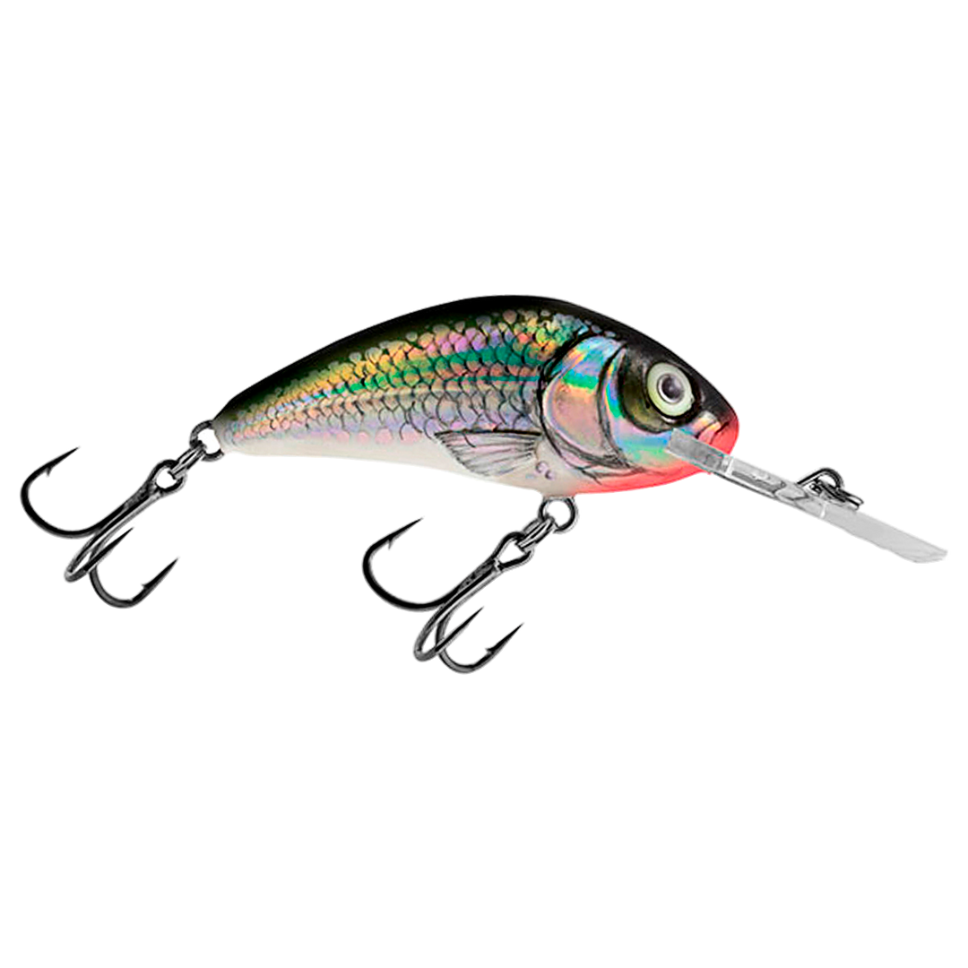 Salmo Hornet 4cm 3g Kelluva vaappu HBL sivulta, pää oikealla