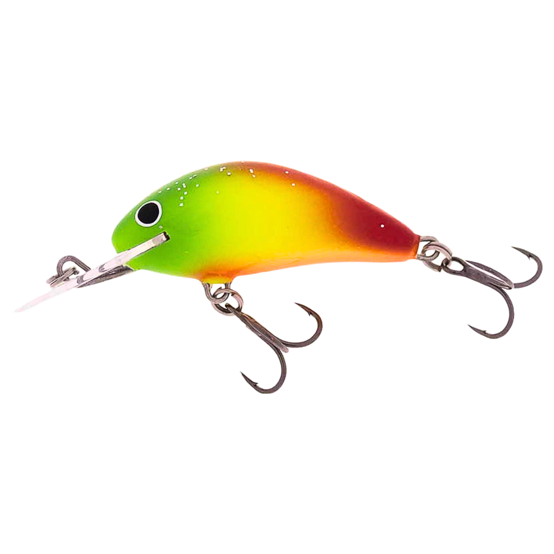 Salmo Hornet 4cm 3g Kelluva vaappu KOM sivulta, pää vasemmalla