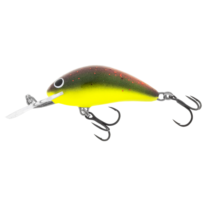 Salmo Hornet 4cm 3g Kelluva vaappu ORY sivulta, pää vasemmalla