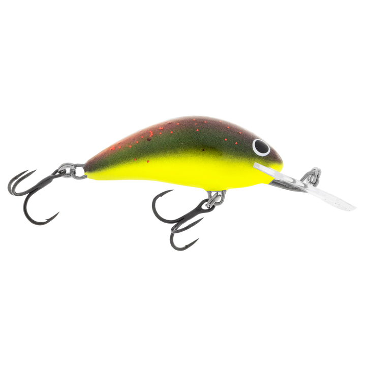 Salmo Hornet 4cm 3g Kelluva vaappu ORY sivulta, pää oikealla