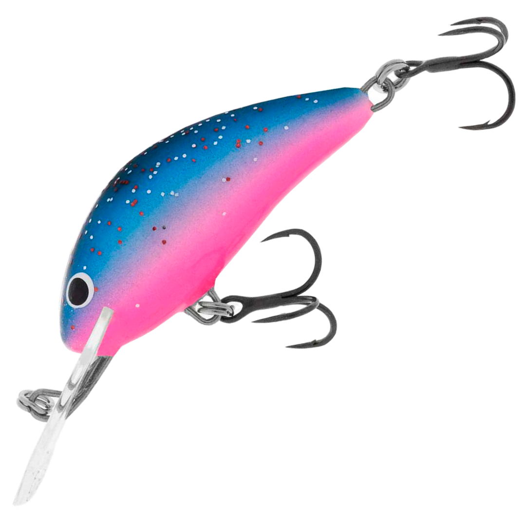 Salmo Rattlin' Hornet Kelluva Vaappu 4.5cm 6g, väri BVJ: sininen selkä ja pinkki kylki