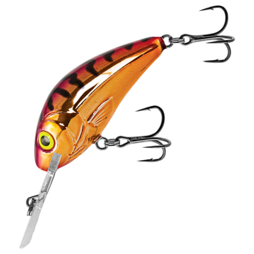 Salmo Rattlin' Hornet Kelluva Vaappu 4.5cm 6g, väri VIKING: punaruskea selkä ja kullanruskea kylki