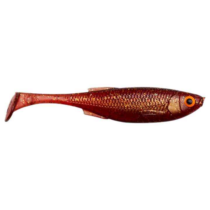 Savage Gear Craft Shad Jigi 7.2cm 2.6g Motoroil sivulta, pää oikealla