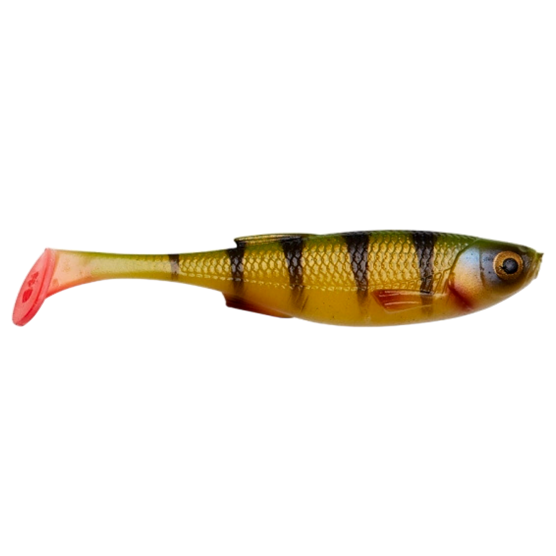 Savage Gear Craft Shad Jigi 7.2cm 2.6g Perch sivulta, pää oikealla