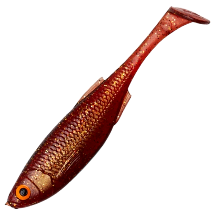 Savage Gear Craft Shad Jigi 8.8cm 4.2g, väri Motoroil: punaruskea runko
