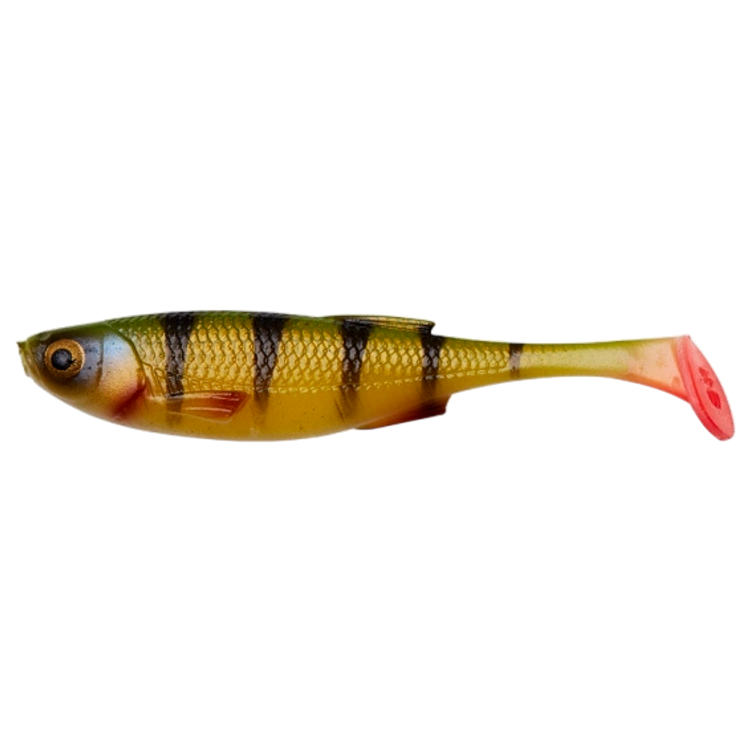 Savage Gear Craft Shad Jigi 8.8cm 4.2g Perch sivulta, pää vasemmalla
