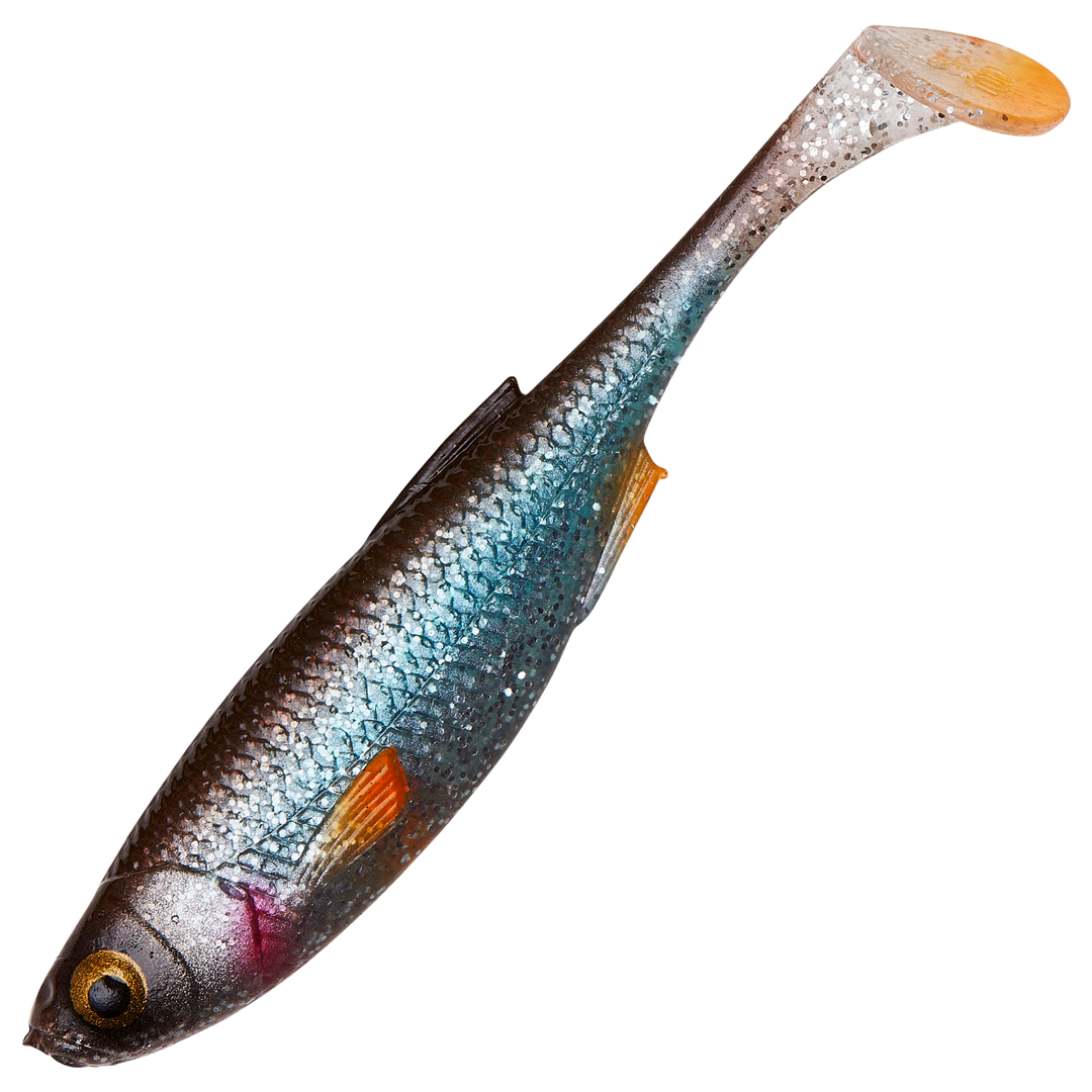 Savage Gear Craft Shad Jigi 8.8cm 4.2g, väri Roach: tumma sininen selkä, hopeinen kylki ja oranssi pyrstö