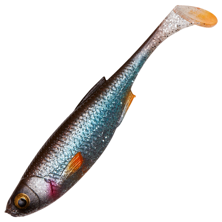 Savage Gear Craft Shad Jigi 8.8cm 4.2g, väri Roach: tumma sininen selkä, hopeinen kylki ja oranssi pyrstö