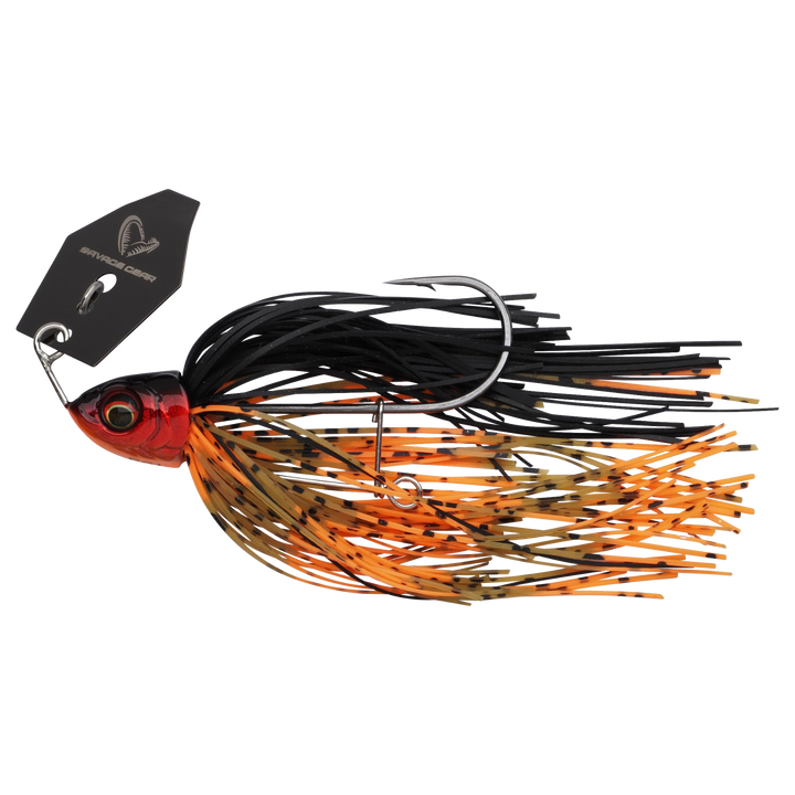 Savage Gear Da Crazy Bush Chatterbait 9cm 10g | Red Craw