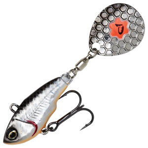 Savage Gear Fat Tail Spin 5.5cm 9g | Dirty Silver