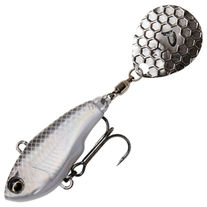 Savage Gear Fat Tail Spin 5.5cm 9g | White Silver