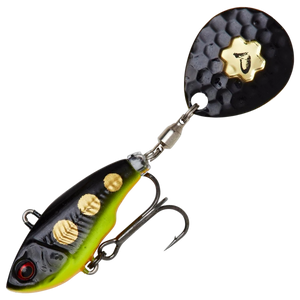 Savage Gear Fat Tail Spin 8cm 24g | Black Magic