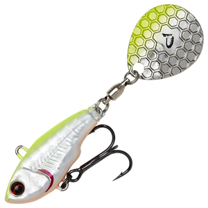 Savage Gear Fat Tail Spin 8cm 24g | Lemon Back Flash