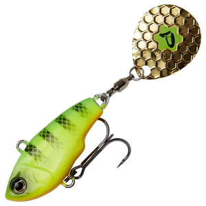 Savage Gear Fat Tail Spin NL (lyijytön) 6.5cm 12.5g | Firetiger