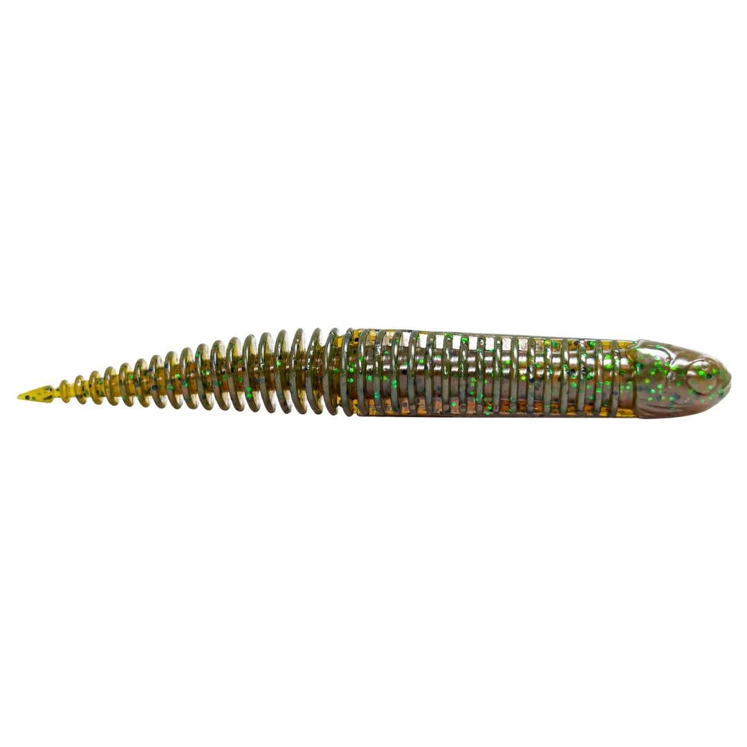 Savage Gear Ned Dragon Tail Slug 10cm 5.5g Jigi 5kpl | Green Pumpkin