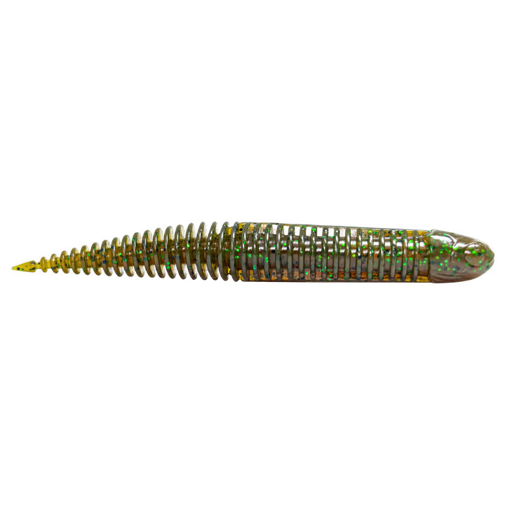 Savage Gear Ned Dragon Tail Slug 7,2cm 3g Jigi 5kpl | Green Pumpkin