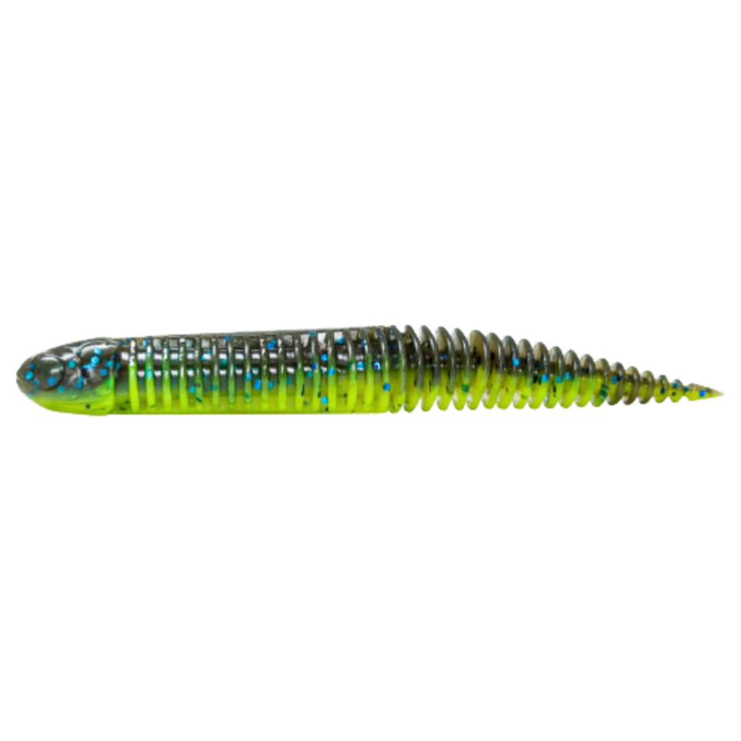 Savage Gear Ned Dragon Tail Slug 8,8cm 4g Jigi 5kpl | Chartreuse Pumpkin