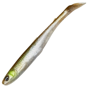 Savage Gear Slender Scoop Shad Jigi 9cm 2kpl | Green Silver (GS)