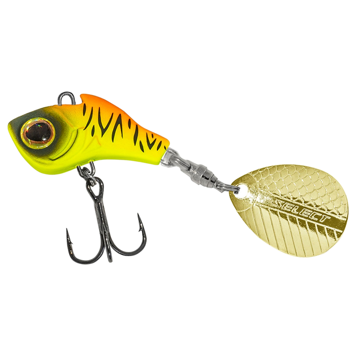 Select Turbo II Spintail 10g 05 sivulta, pää vasemmalla