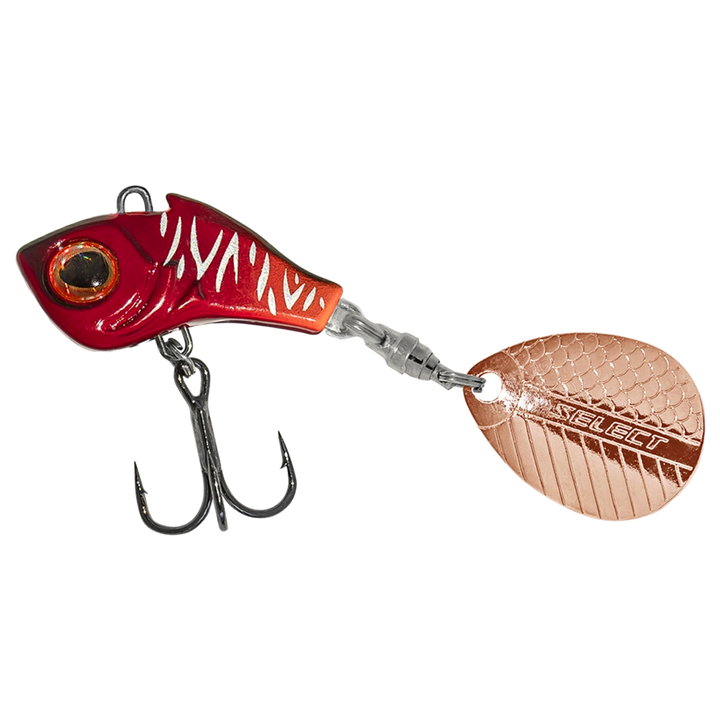 Select Turbo II Spintail 10g 06 sivulta, pää vasemmalla