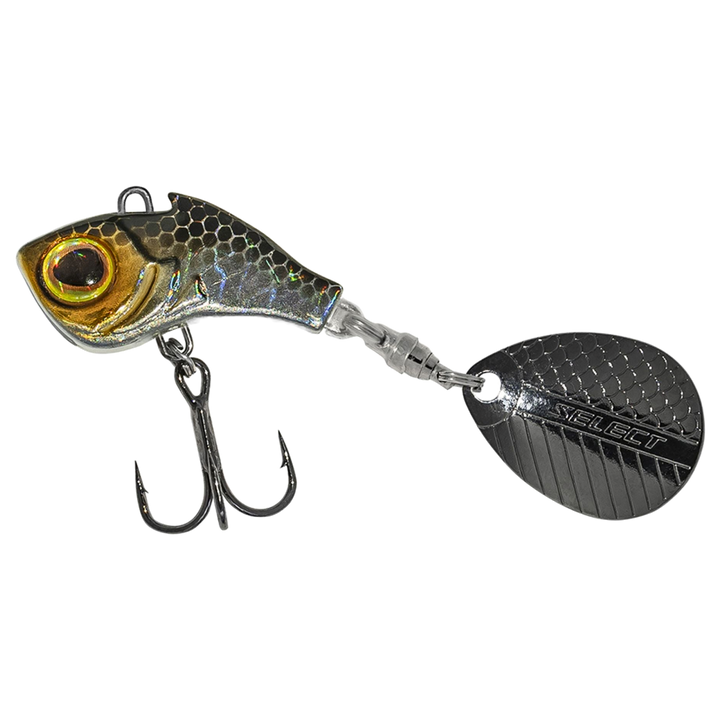 Select Turbo II Spintail 10g 07 sivulta, pää vasemmalla