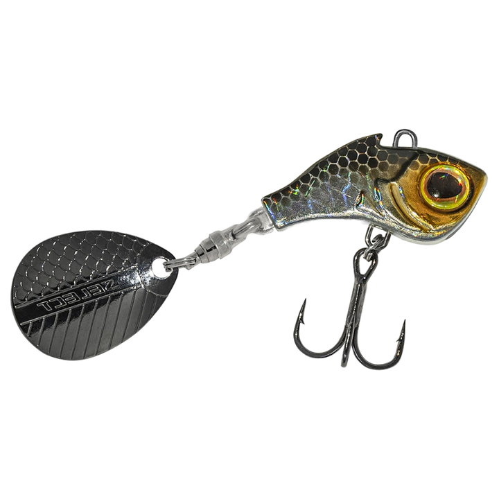 Select Turbo II Spintail 10g 07 sivulta, pää oikealla